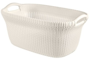 KOSZ DO MAGLA NA PRANIE BIELIZNĘ 40L CURVER KNIT