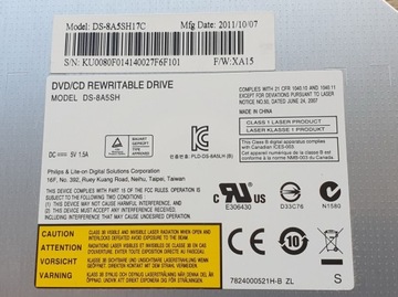 ACER TRAVELMATE 7750 ОПТИЧЕСКИЙ ПРИВОД DVD CD