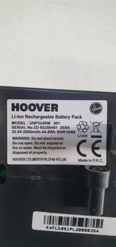 Zasilacz Ładowarka Hoover Athen EVO 37.9V 0.5A