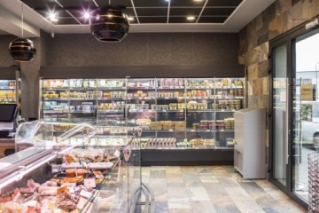 HERCULES ХОЛОДИЛЬНАЯ ПОЛКА С ДВЕРЦАМИ!ПОЛКИ