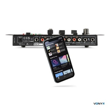 Vonyx 4-канальный Bluetooth USB SD-микшер