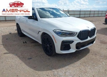 BMW X6 G06 2023 BMW X6 M50i 2023 4.4l 4.4 Benzyna 523KM