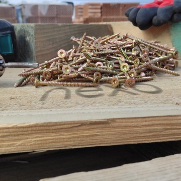 ШУРУРЫ СТОЛЯНЫЕ 5X100 ДЛЯ ДЕРЕВЯННЫХ СТРОП, КОНИЧЕСКОЙ КОНСТРУКЦИИ TORX 100x