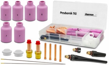 TIG AC DC SET HANDLE SR 17 18 26 линзовых насадок