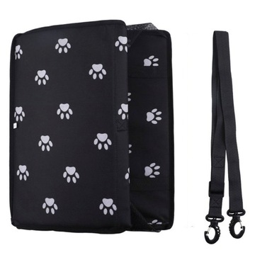 Защитный коврик Манеж-транспортер на одно сиденье в машине для собак