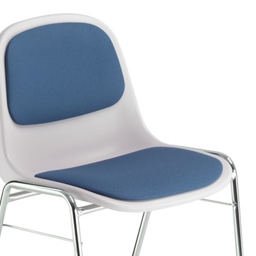 Пластиковый стул для зала ожидания BETA CR BLUE
