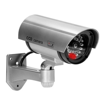 Atrapa kamery CCTV bateryjna 2xAA dioda LED