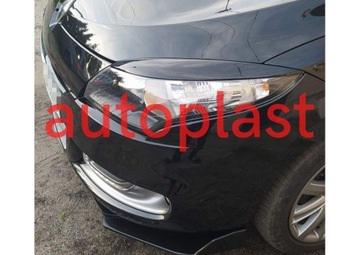 Крышки ламп renault megane 3 08-13 абс пластик