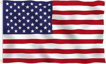 FLAGA USA STANÓW ZJEDNOCZONYCH CM NA MASZT 120x80cm