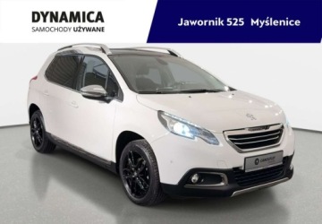 Peugeot 2008 I SUV 1.6 VTi 120KM 2014 Peugeot 2008 1.6 120KM automat 2014 r., przebieg 90tys.km, komplet kol