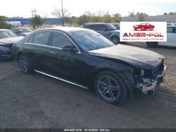 Mercedes Klasa S W223/V223 2023 Mercedes-Benz Klasa S 500, 2023r., 4x4, 3.0L 3.0 Benzyna 429KM