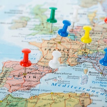 Булавки для доски, упаковка 50 шт. цветной ГРАНД 110-165