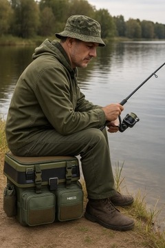 Рыбацкая коробка корзина сиденья с рюкзаком для транспортного организатора 140 кг