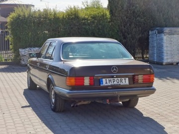 Mercedes Klasa S W126 Sedan 2.8 SE,SEL 185KM 1982 Mercedes S 280 Klima Alu Hak, zdjęcie 2