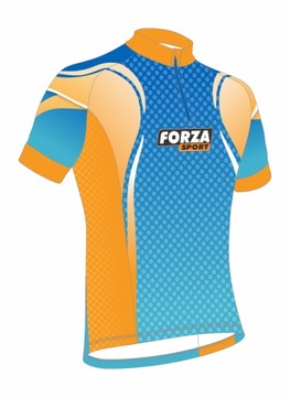 KOSZULKA KOLARSKA FUNKCYJNA FORZA SPORT DOTS XXL