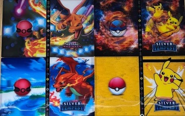 ALBUM NA KARTY POKEMON NA 432 KARTY 3D HOLOOGRAFICZNY DUŻY KLASER XXL