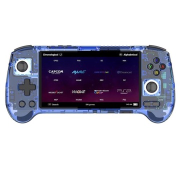 Синяя консоль RG556 + карта памяти RG556 512 ГБ