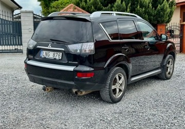 Mitsubishi Outlander II 2.4 MIVEC 170KM 2010 Mitsubishi Outlander 2.4 benzyna 170KM automat 4x4 PDC XENON SKORY cliamtr, zdjęcie 9