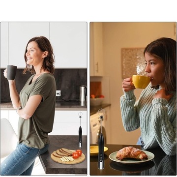 TRZEPACZKA UBIJACZKA DO JAJEK NACISKAĆ ZESTAW USB ZESTAW