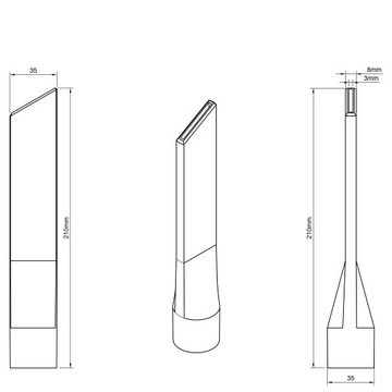 ПЫЛЕСОС С НАСАДКОЙ ЩЕЛЕВОЙ, 35 ММ, УЗКИЙ, 21 СМ НАКОНЕЧНИК ПЫЛЕСОСА