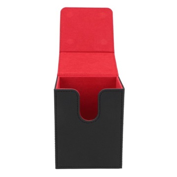 DECK STORAGE HOLDER PRAKTYCZNA TALIA KART ZE PU PIONOWY DO GRY KARTY