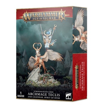 AGE OF SIGMAR Archmage Teclis and Celennar, Spirit of Hysh / LUMINETH REALM