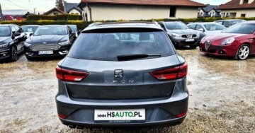 Seat Leon III ST Facelifting 1.4 EcoTSI 150KM 2018 Seat Leon BENZYNA AUTOMAT KAMERA skora alcantara 2x pdc serwis aso, zdjęcie 15