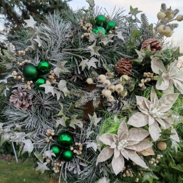 Рождественский венок рождественский венок 45 см