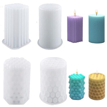 DIY candle Bedee candle molds 4 pcs.