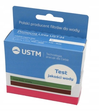 TEST JAKOŚCI TWARDOŚCI WODY TESTER KROPELKOWY USTM