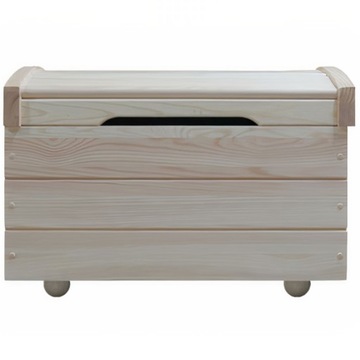 KUFER DREWNIANY SKRZYNIA NA ZABAWKI RÓŻNE KOLORY