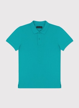Zestaw 2 t-shirtów polo morski i niebieski 100% bawełna PAKO LORENTE XL