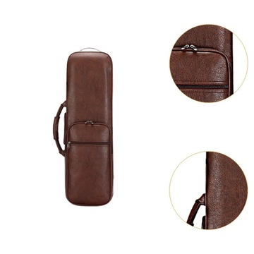 Футляр для скрипки Водонепроницаемый Легкий Струнный инструмент Противоударный Полиуретан Коричневый