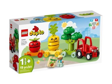LEGO DUPLO My First Traktor z Warzywami i Owocami