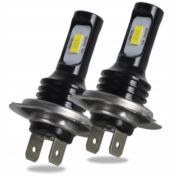 2x ŻARÓWKI LED H7 BARDZO MOCNE 8000LM CANBUS 6500K