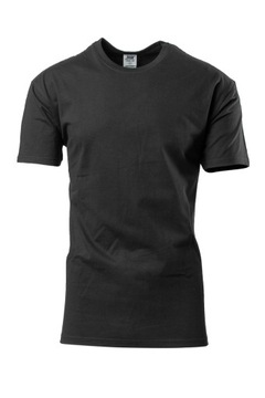 T-SHIRT KOSZULKA MĘSKA BAWEŁNA CZARNA