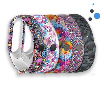 РЕМЕНЬ ДЛЯ XIAOMI MI BAND 5/6/7 — МНОГО ЦВЕТОВ