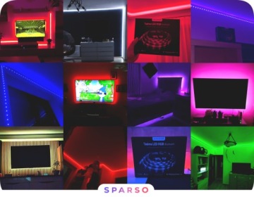 Светодиодная лента 10M RGB 5050 светодиодов Пульт дистанционного управления Bluetooth Приложение МУЗЫКА Набор 12V SMD