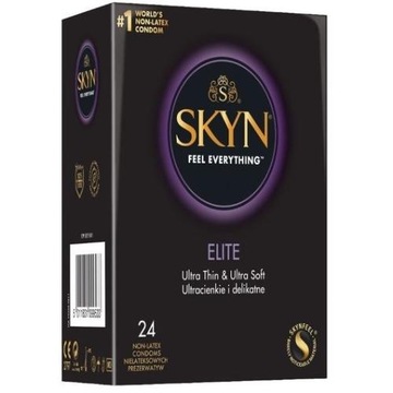 PREZERWATYWY UNIMIL SKYN ELITE 24 SZT NIELATEKSOWE