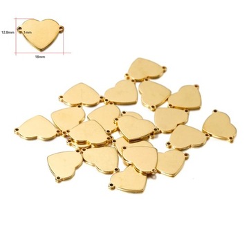 100Pcs/lot Customized Custom Laser Engrave Name LOGO Stainless Steel
