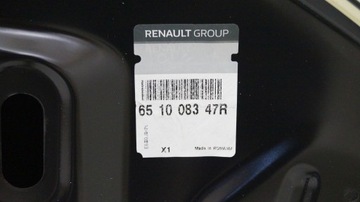 DACIA DUSTER 2 II 17-24 KAPOTA KRYT MOTORU