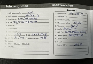 Opel Mokka I SUV 1.6 Ecotec 115KM 2017 Opel Mokka LED Czujniki Tempomat Serwis Bluetooth, zdjęcie 33