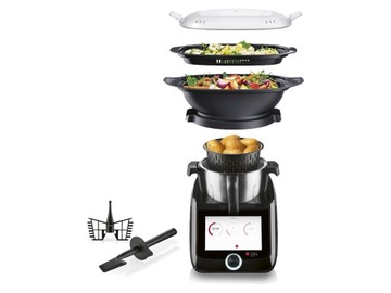 Lidlomix Monsieur Cuisine SMART 1200W ЧЕРНЫЙ ЦВЕТ В РАССРОЧКУ НОВАЯ МОДЕЛЬ 2023 ГОДА