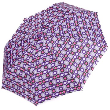 Parasol składany automatyczny XL parasolka damska pokrowiec Kropki Kolorowy