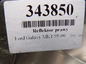 FORD GALAXY MK1 SVĚTLOMET PRAVÝ PŘEDNÍ SVĚTLO 1305235533