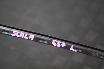 LIŠTA OKNO ČELNÍ LEVÝ SKODA SCALA 657 657854327