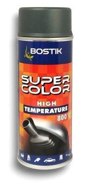 Spray wysokotemperaturowy ANTRACYT puszka 400 ml DEN BRAVEN