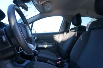 Citroen C3 III Hatchback Facelifting 1.2 PureTech 83KM 2021 Citroen C3 1rej. 2024 Tempomat Klimatyzacja auto. LED el. szyby FV23, zdjęcie 8