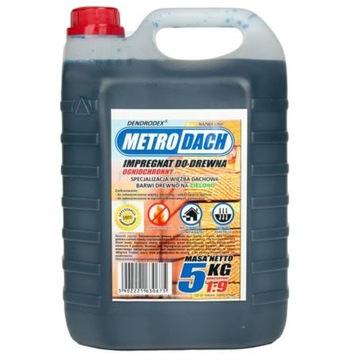 M&M METRODACH impregnat do drewna i więźby dachowej 5kg