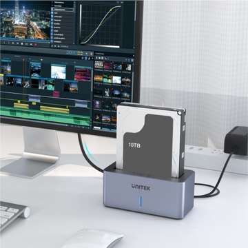 Unitek S1304A 2,5/3,5 дисковая док-станция USB 3.1